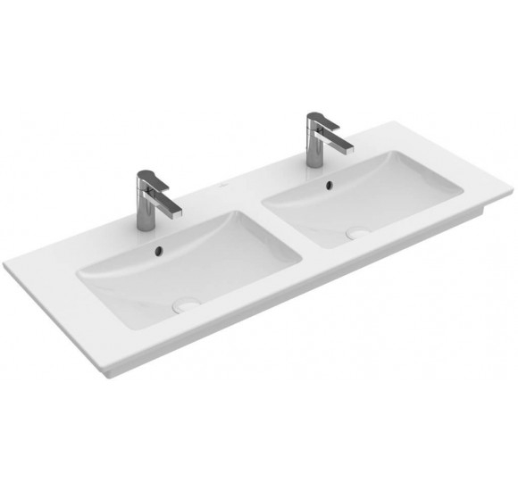 Villeroy - Boch Venticello Praustuvas 130x50cm : Spalva - Balta blizgi (White Alpine) - Ceramic Plus danga