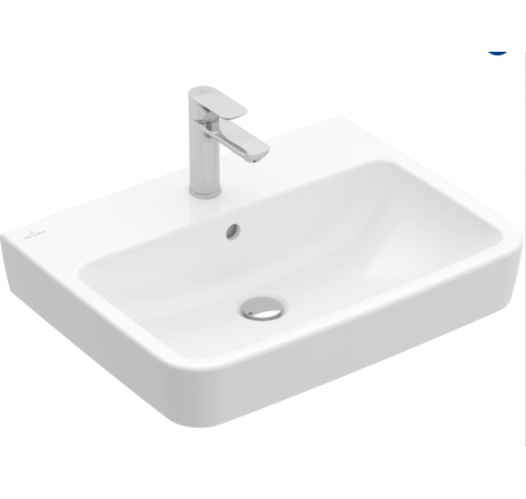 Villeroy - Boch O.Novo praustuvas 55x46cm : Spalva - Balta blizgi (White Alpine) - Ceramic Plus danga