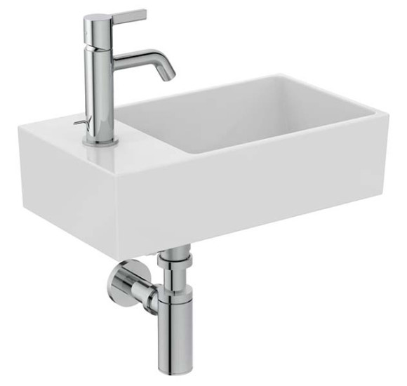 Ideal Standard Extra pakabinamas praustuvas su skyle kairėje pusėje, 45cm