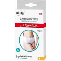 AKUKU vienkartinės kelnaitės po gimdymo PREMIUM, S, 5 vnt.