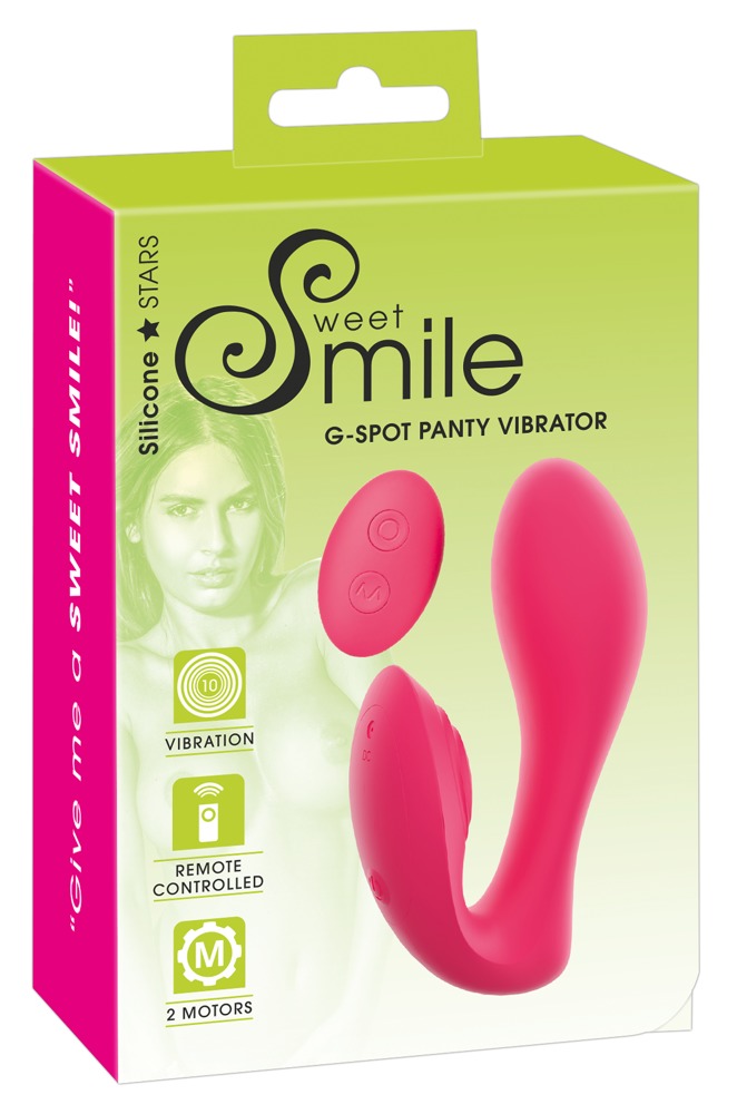 Vibratorius Sweet Smile G-spot Remote Control Panty Vibe