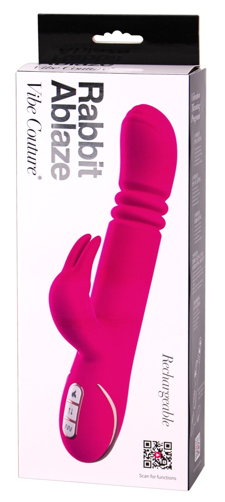 Vibratorius Vibe Couture Rabbit Ablaze