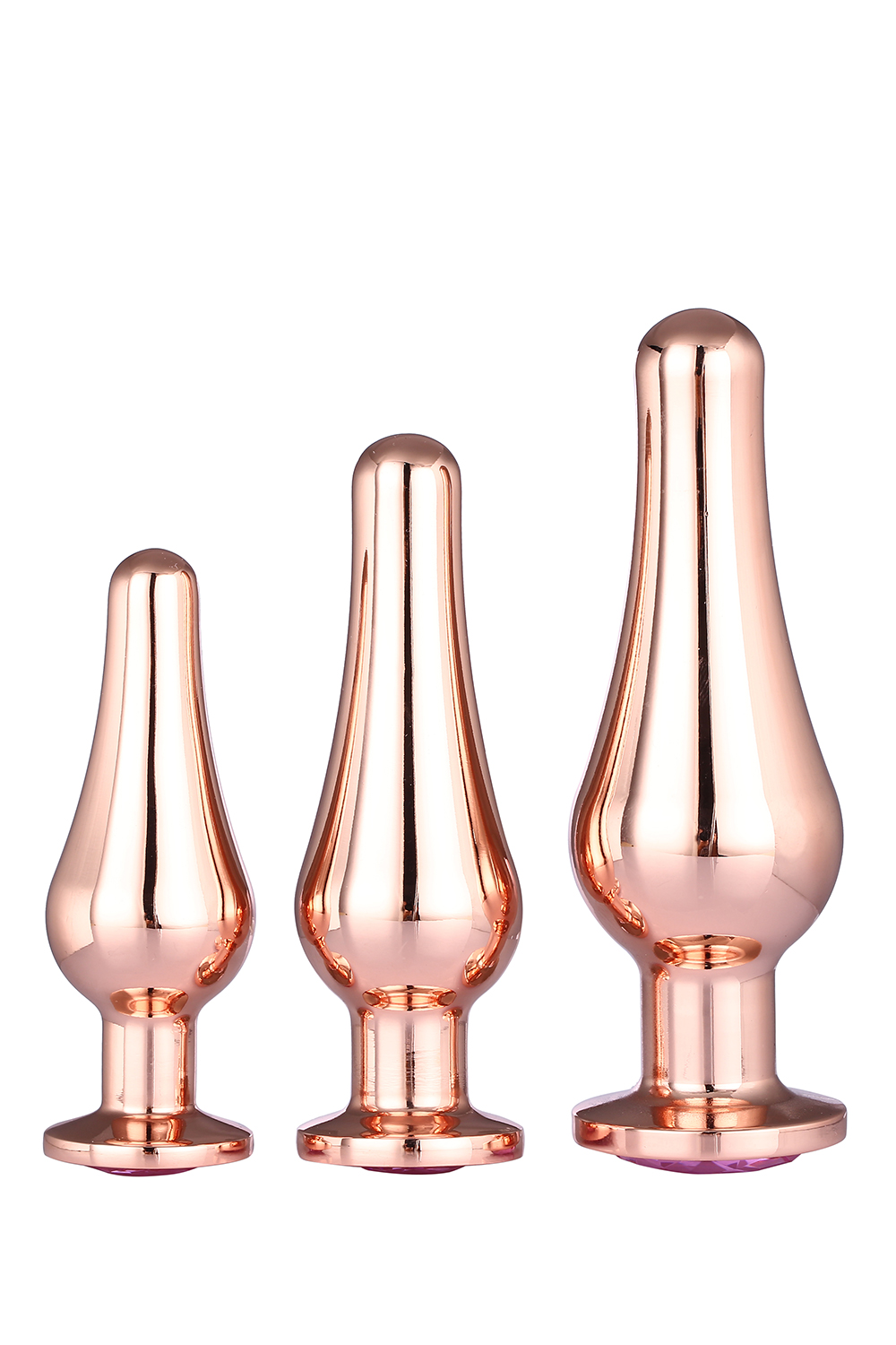 Gleaming love pleasure set rose gold