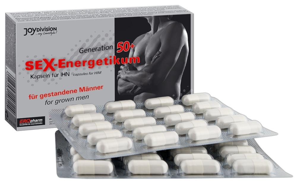 Capsules for male strength 40 pcs - Sex energetikum 50+