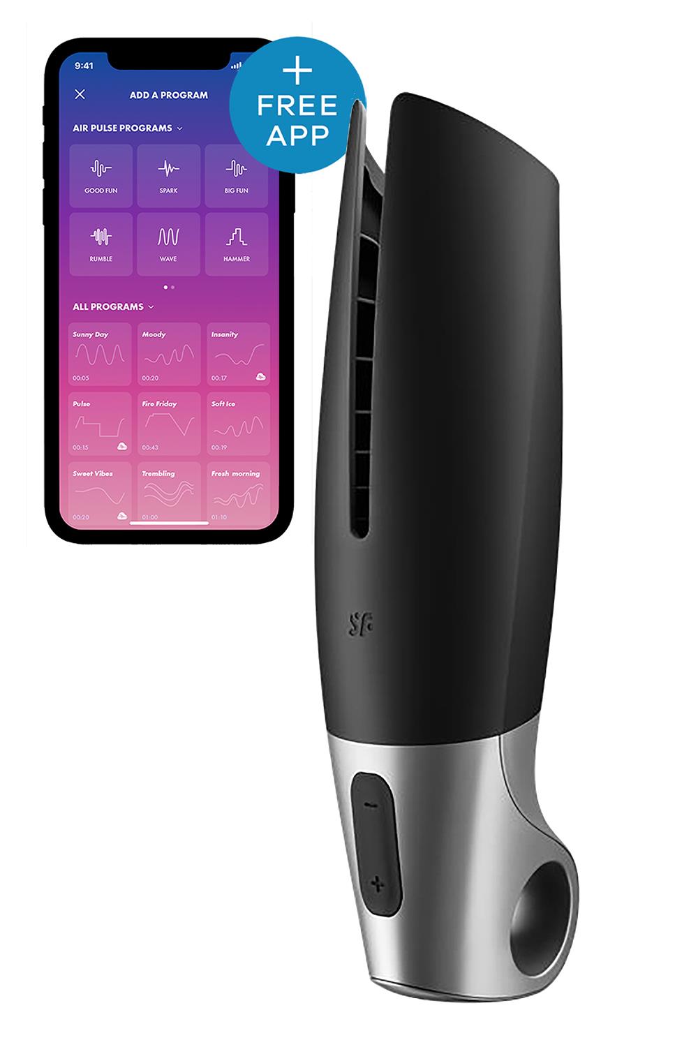Išmanusis vibruojantis masturbatorius Satisfyer