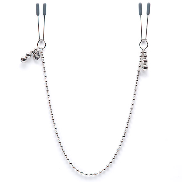 Grandininiai spenelių spaustukai Fifty Shades Of Grey Darker At My Mercy Beaded Chain Nipple Clamps