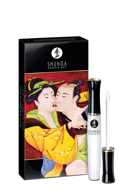 Oralinis lubrikantas Shunga Divine Oral Pleasure Gloss Sparkling Strawberry Wine, 10 ml