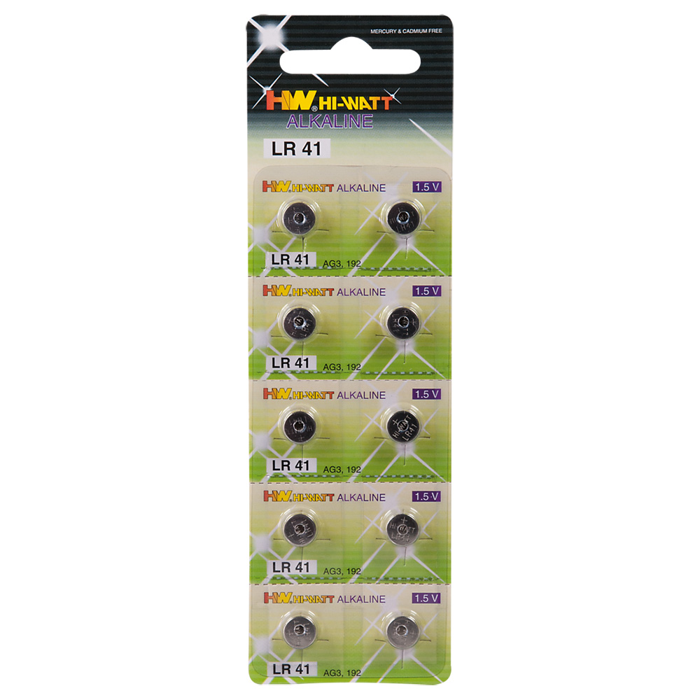 Button cell lr41 10 pcs