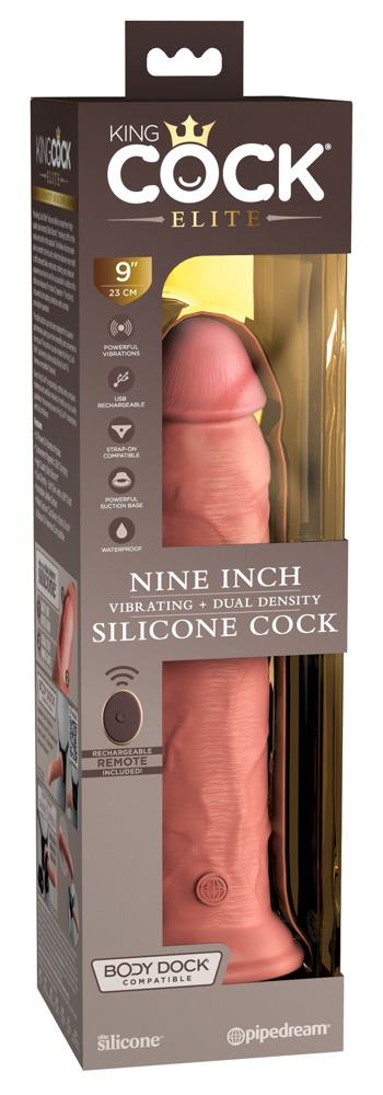 Vibruojantis penio imitatorius King Cock Elite