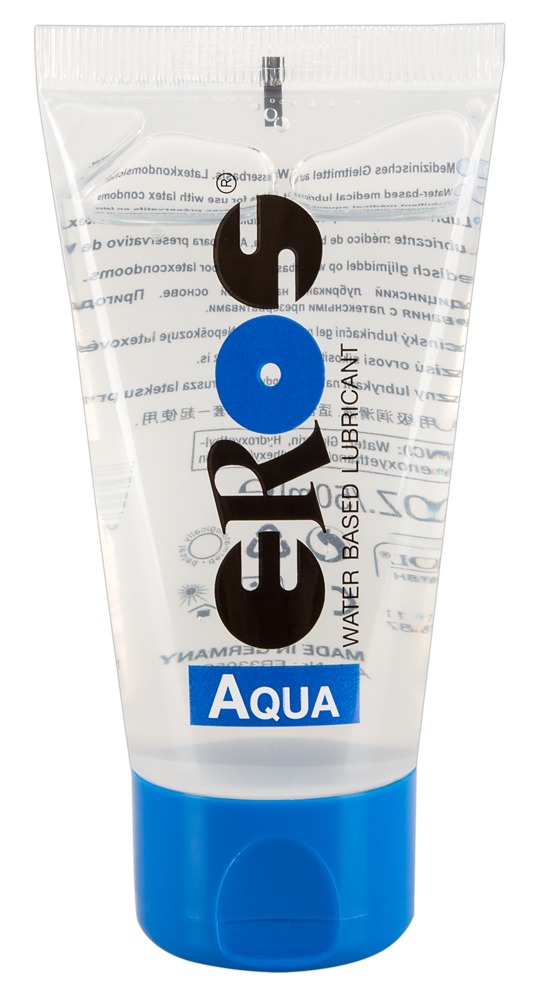 Vandens pagrindo lubrikantas Eros Aqua, 50 ml