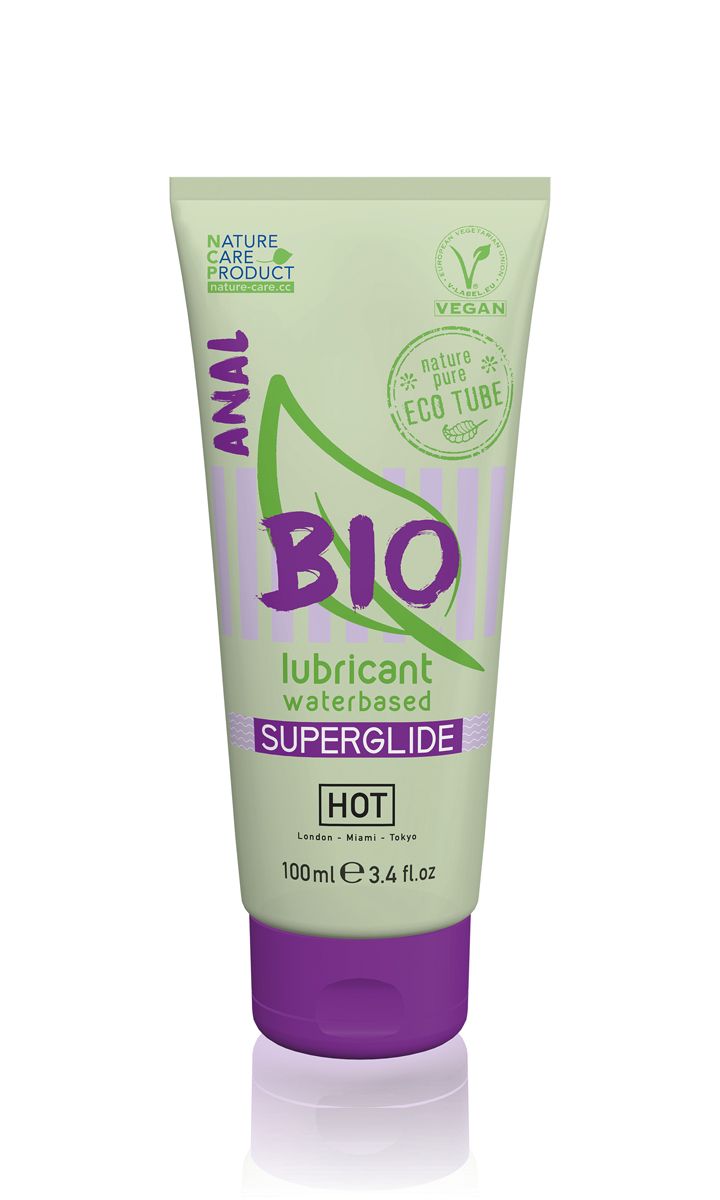 Vandens pagrindo lubrikantas Hot Bio Anal, 100 ml