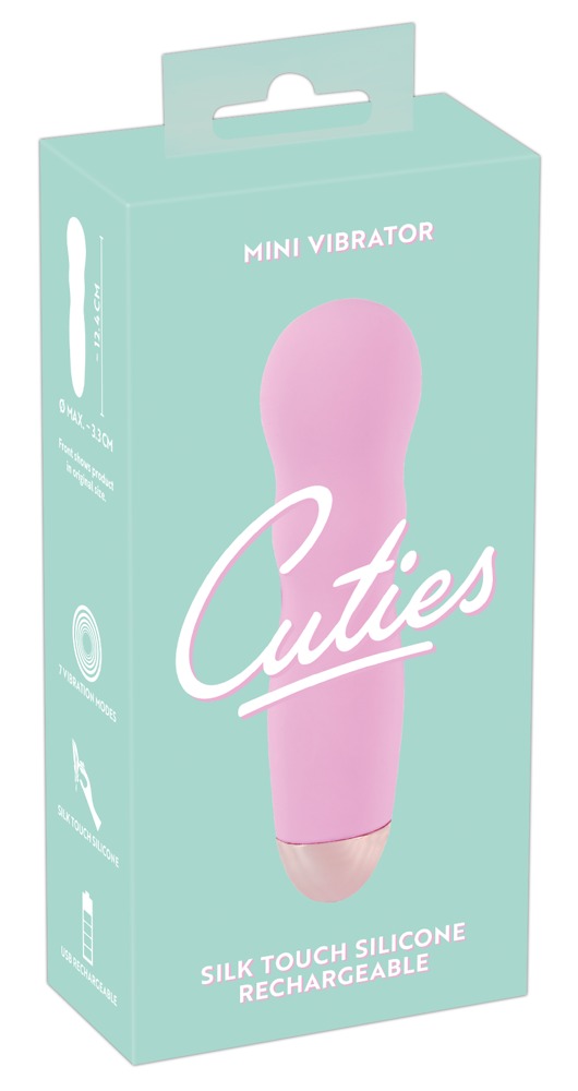 Mini Vibratorius cuties mini rožė