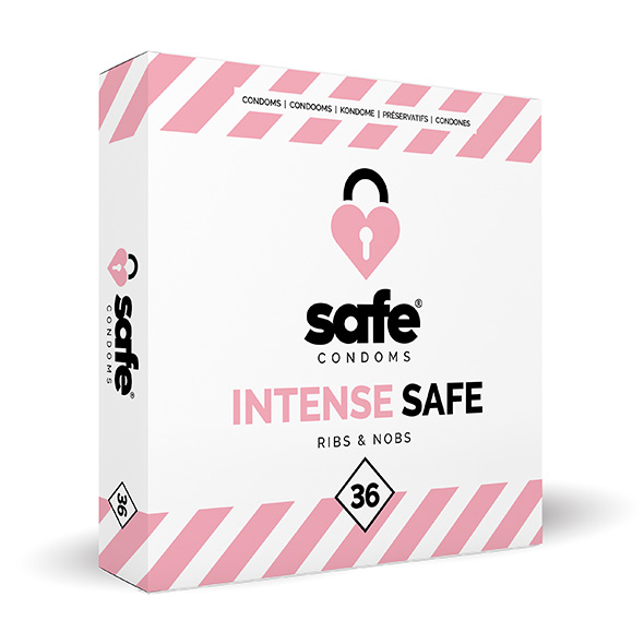 Prezervatyvai Intense Safe, 36 vnt.