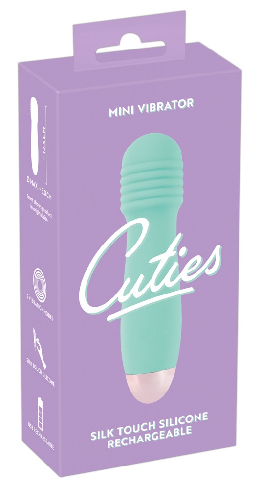 Mini Vibratorius cuties mini žalias