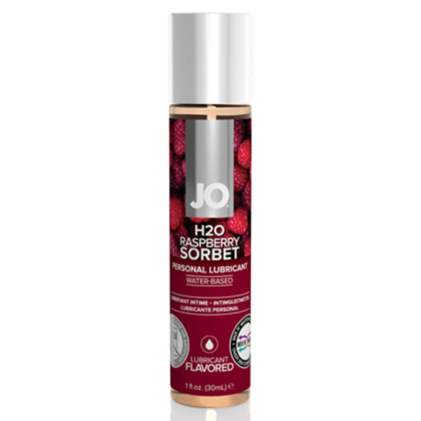 Vandens pagrindo lubrikantas System Jo H2O Raspberry Sorbet, 30 ml