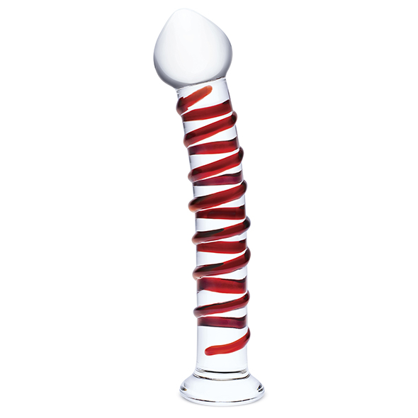 Glasas - ponas Swirly dildo 25,5 cm