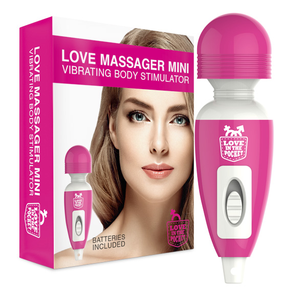 Meilė kišenėje - meilė Massager Mini vibruojantis kūno stimuliatorius