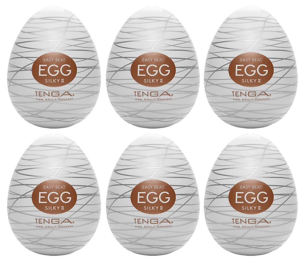 Tenga Egg Silky masturbatorių rinkinys 6 vnt.