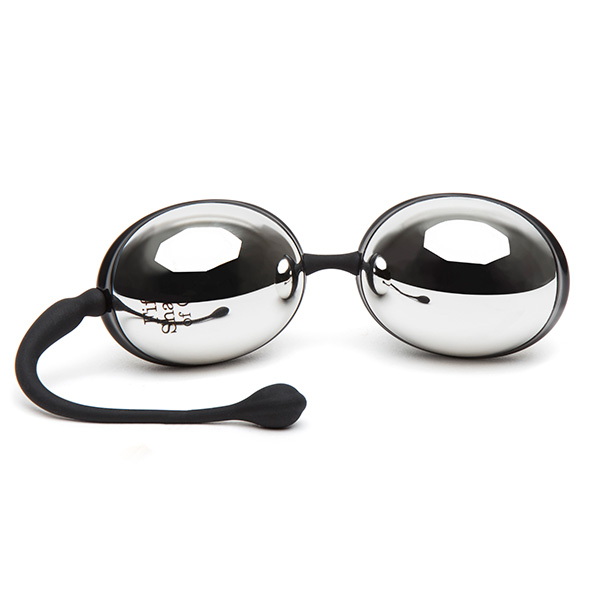 Fifty Shades of Grey vaginaliniai kamuoliukai Inner Goddess Silver Jiggle Balls