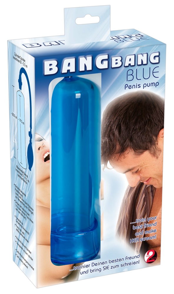 Bang Bang Mėlynos varpos siurblys mėlyna