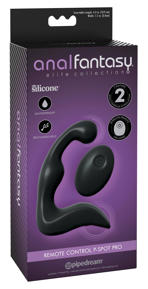 Prostatos vibratorius Anal Fantasy Elite Remote Control P-Spot Pro