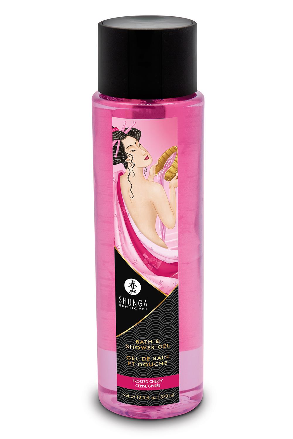 SHUNGA KISSABLE BATH AND SHOWER GEL FROSTED CHERRY 370 ML