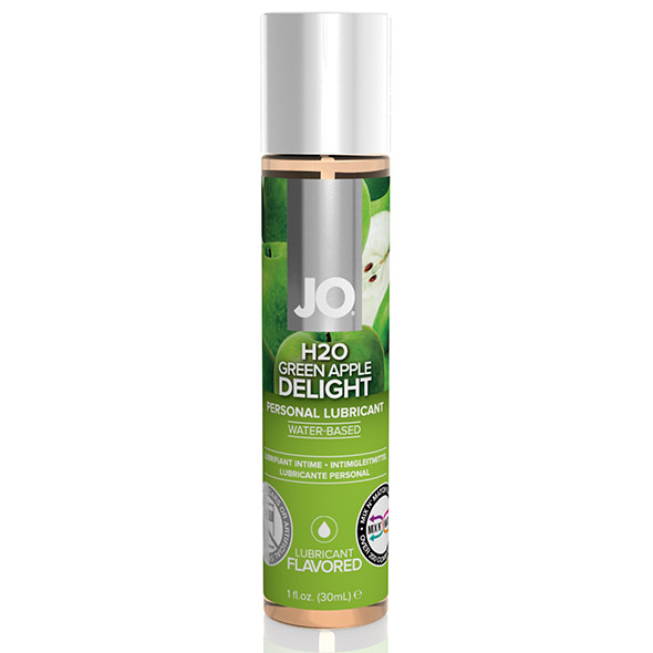 Vandens pagrindo lubrikantas System Jo H2O Green Apple, 30 ml