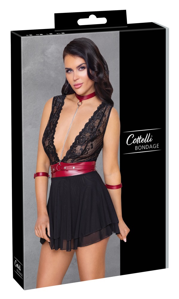 Cottelli Bondage seksuali suknelė, XL, XL