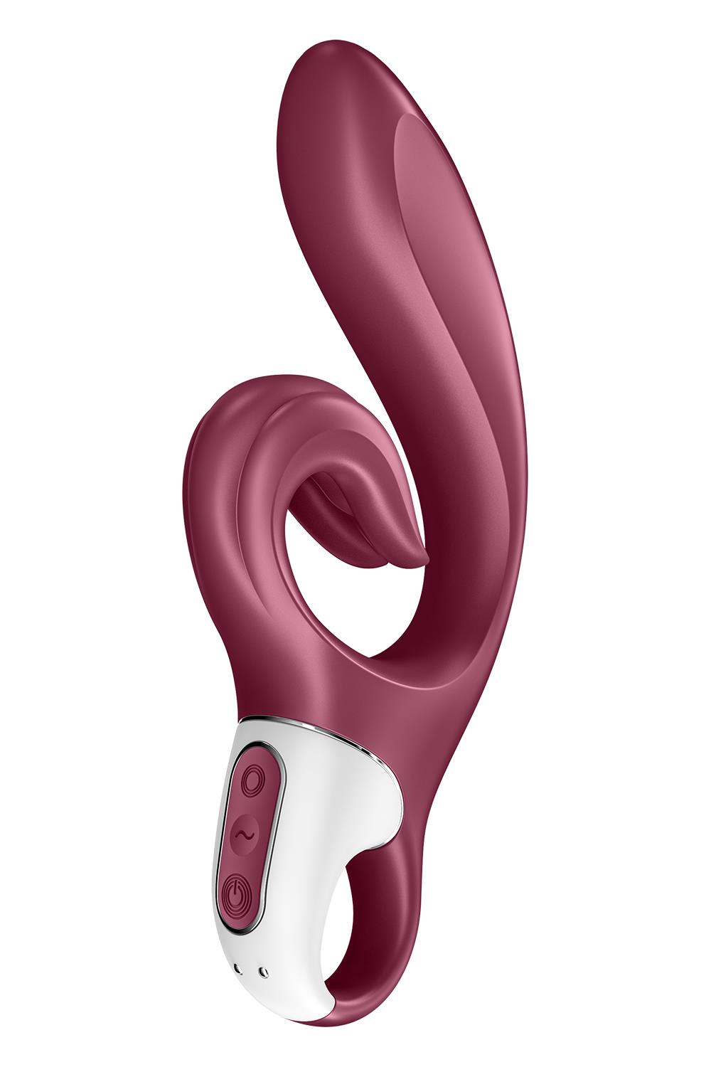 Rabbit vibrator - SATISFYER LOVE ME RED