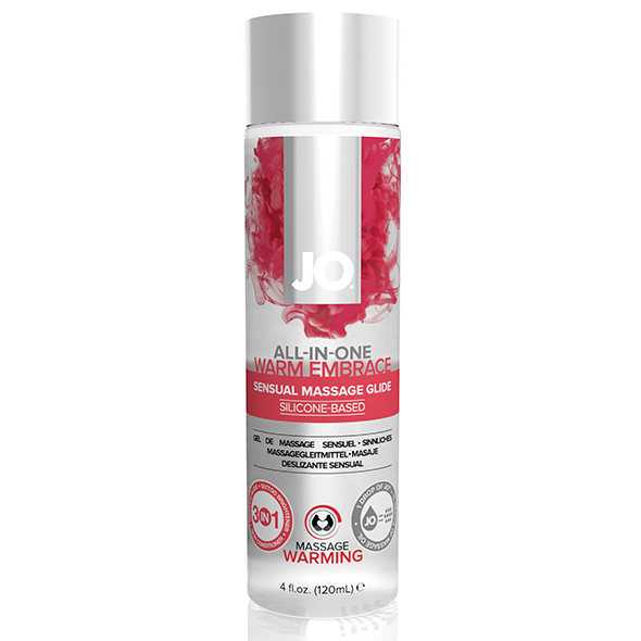 System jo - all-in-one warming silikono pagrindo lubrikantas 120 ml