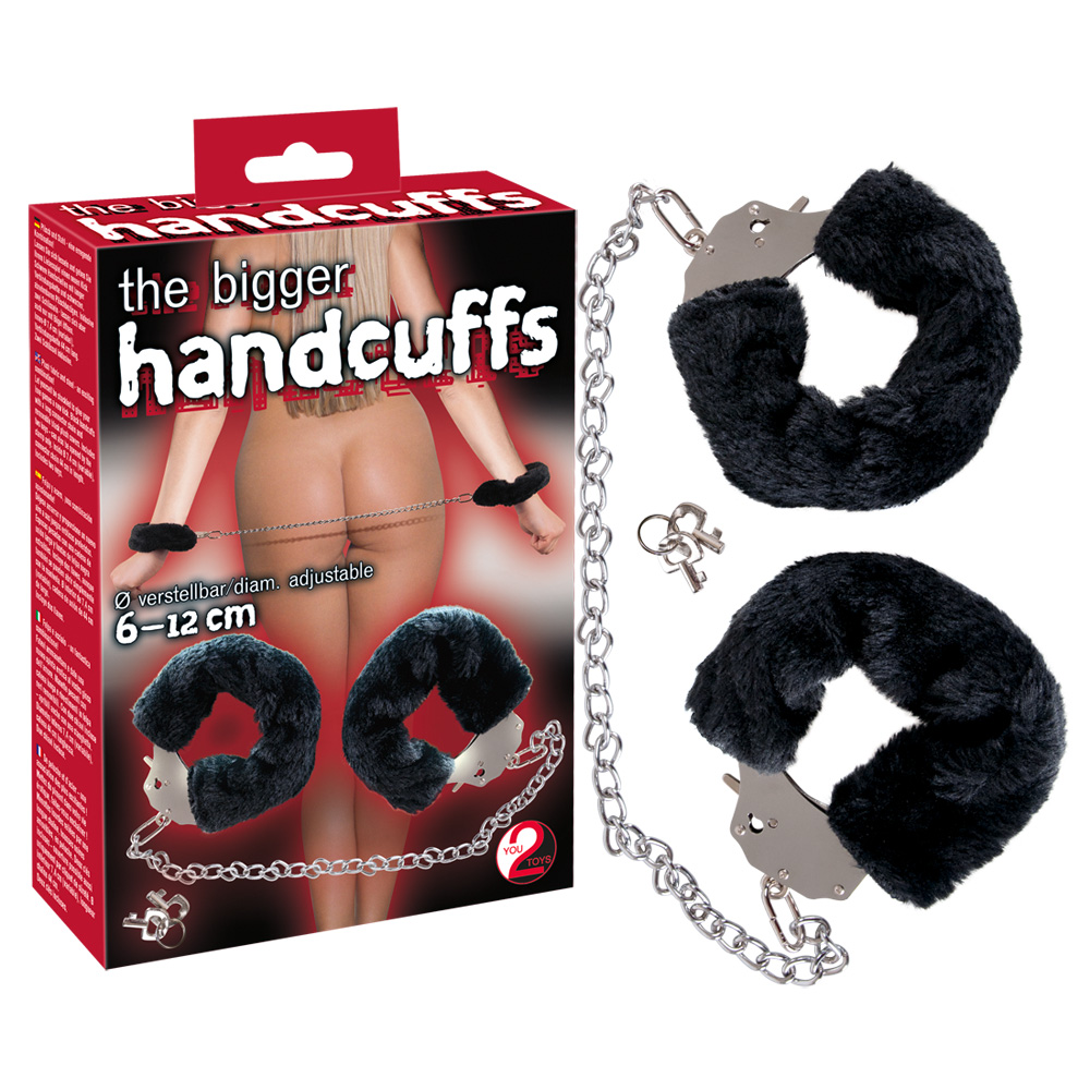 Sekso antrankiai You2toys Bigger Furry Handcuffs