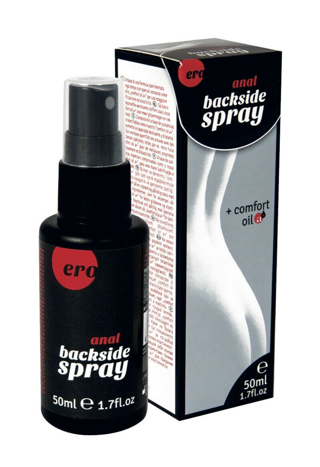 Atpalaiduojantis vandens pagrindo purškiklis Ero Anal Backside, 50 ml