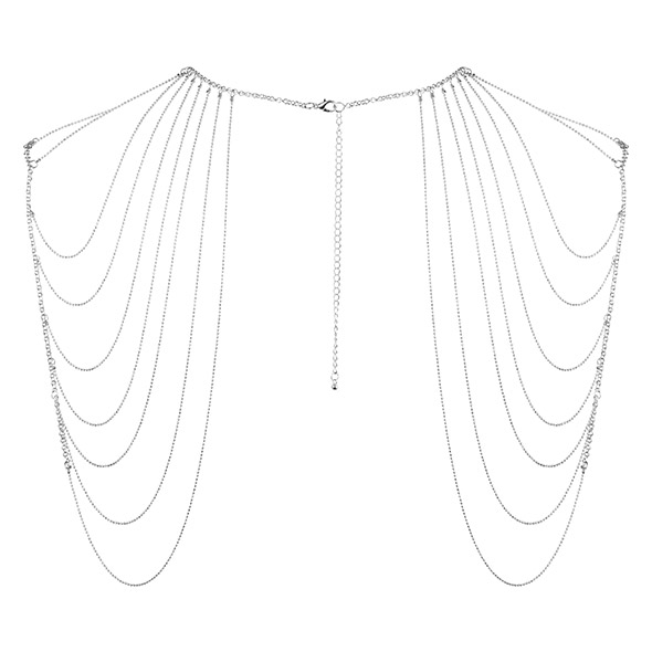 Bijoux indiscrets - magnifique shoulder jewelry silver