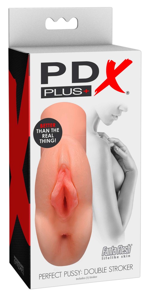 PDX Plus Perfect Pussy dvigubas masturbatorius