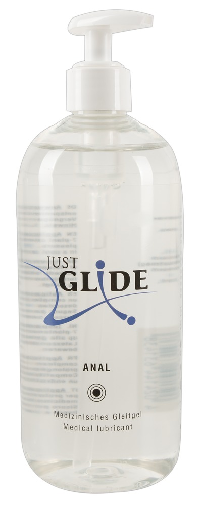 Vandens pagrindo gelis Just Glide Anal, 500 ml