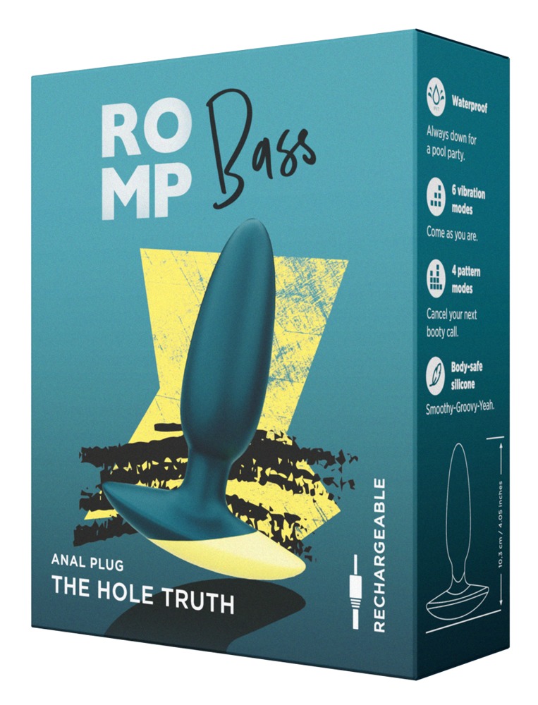 Analinis kaištis Romp Bass, žalias