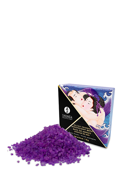 Vonios druska Shunga Sea Salt Crystals Moonlight Bath, 75 g