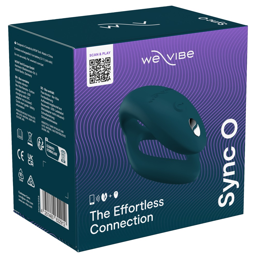 Vibratorius We-Vibe Sync O, žalias