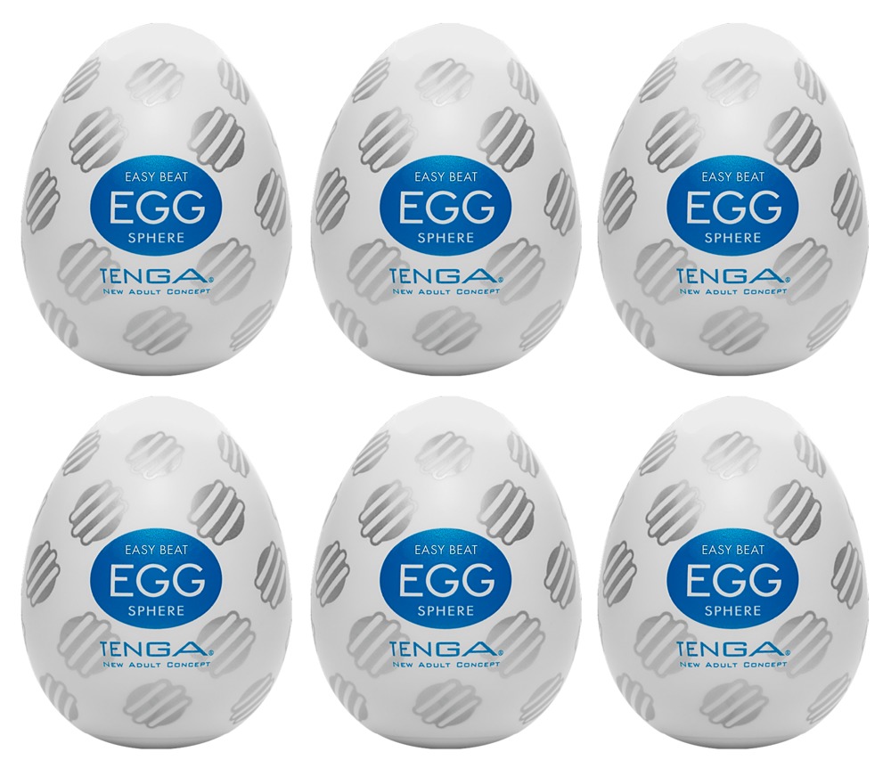 Tenga Egg Sphere masturbatorių rinkinys 6 vnt.