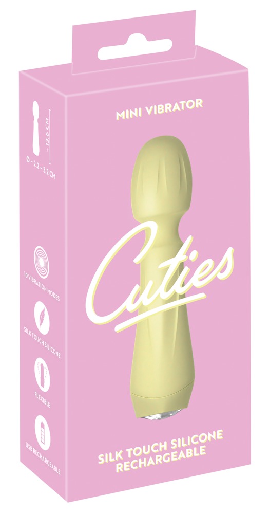 Cuties Mini Vibrator Yellow 4.