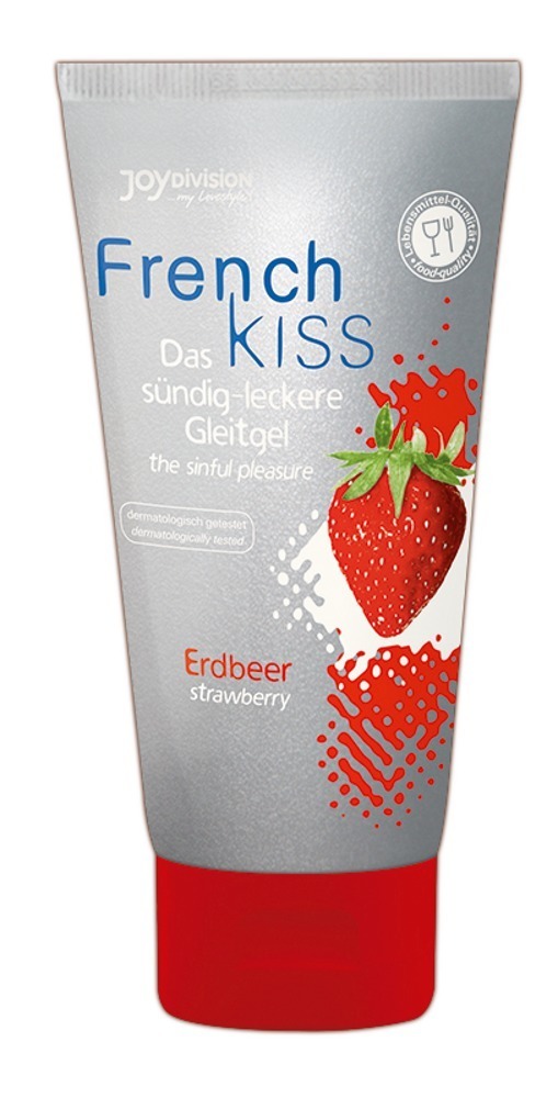 Lubrikantas Joy Division French Kiss Strawberry, 75 ml