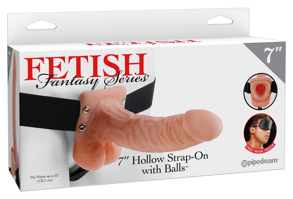 Penio mova su diržu Fetish Fantasy Hollow Strap On Dildo