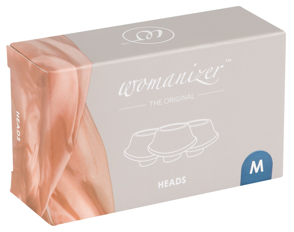 „Womanizer Premium Heads Blue M“