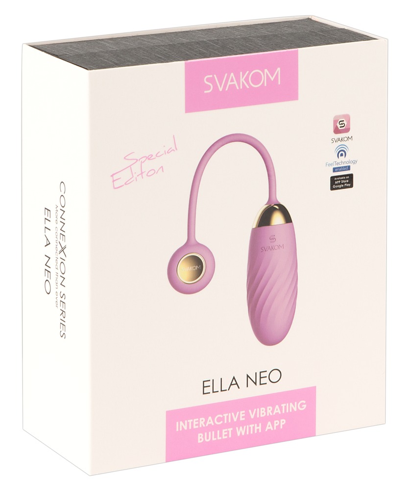 Vibro kamuoliukas Ella Neo, rožinė