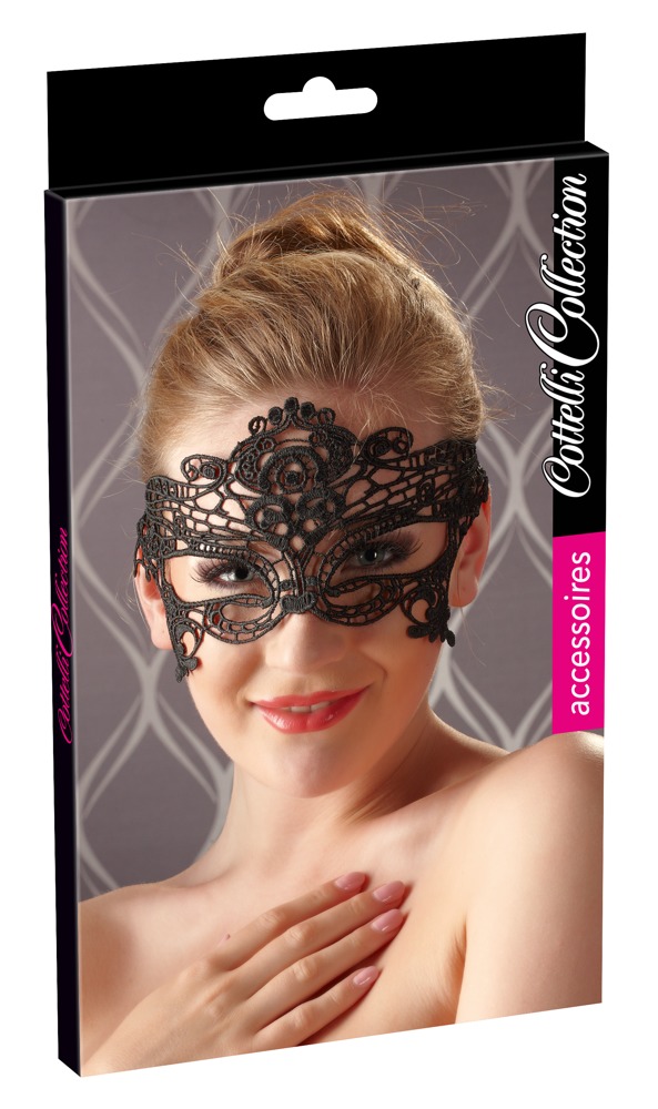 Akių kaukė Cottelli Collection Embroidered Eye Mask