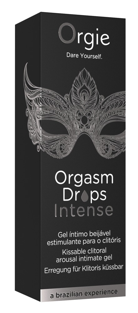 Jaudinantys klitorio lašai Orgasm Drops Intense, 30ml