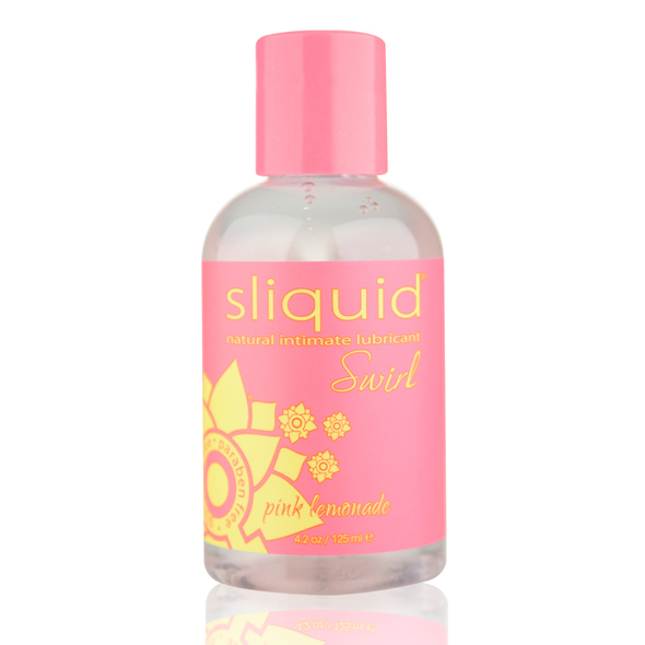 Oralinis lubrikantas Sliquid Naturals Swirl Pink Lemonade, 125 ml