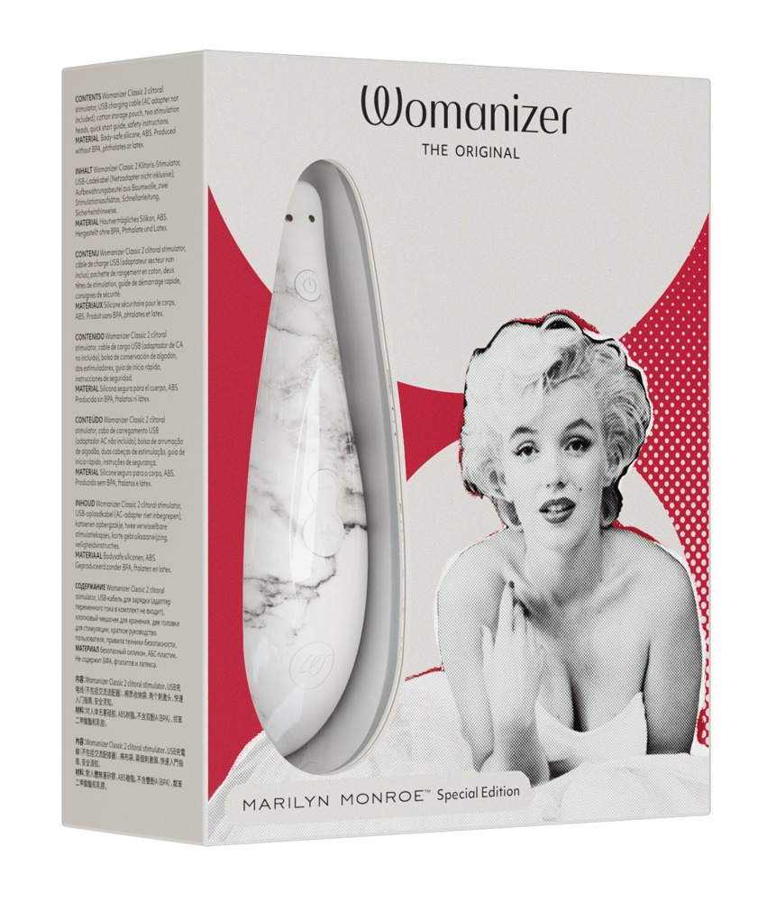 Womanizer Marilyn Monroe White Klitorinis stimuliatorius