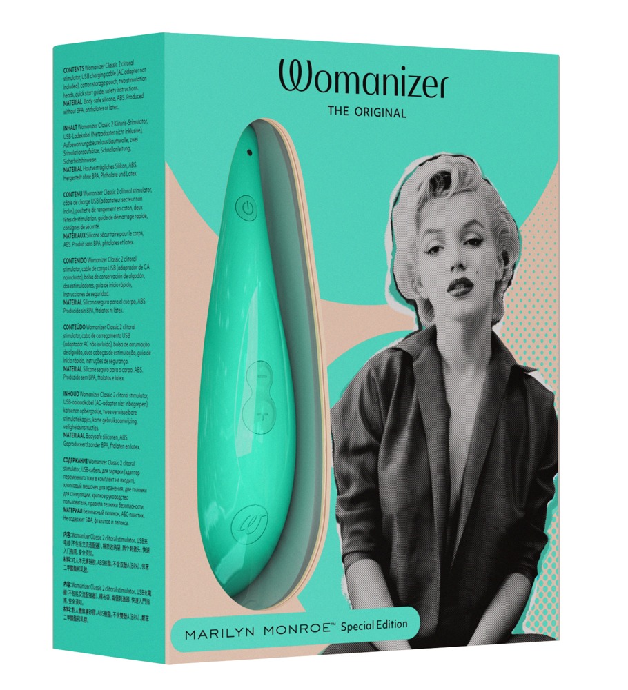 Womanizer Marilyn Monroe Mint Klitorinis stimuliatorius