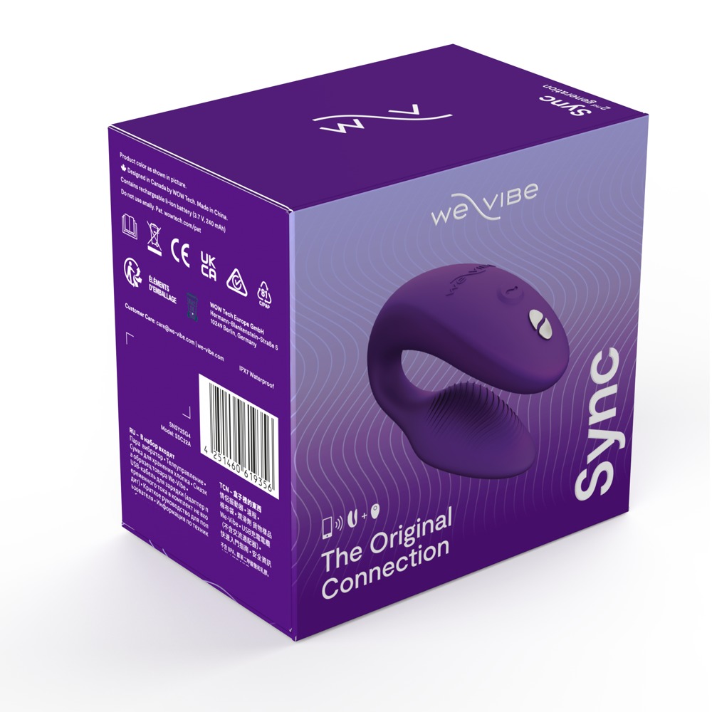 Vibratorius We-Vibe Sync 2, violetinis